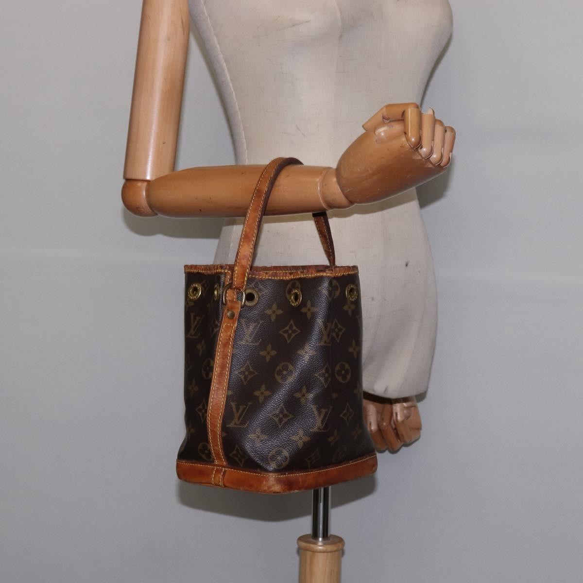 LOUIS VUITTON Monogram Mini Noe Hand Bag M42227 LV Auth 145392