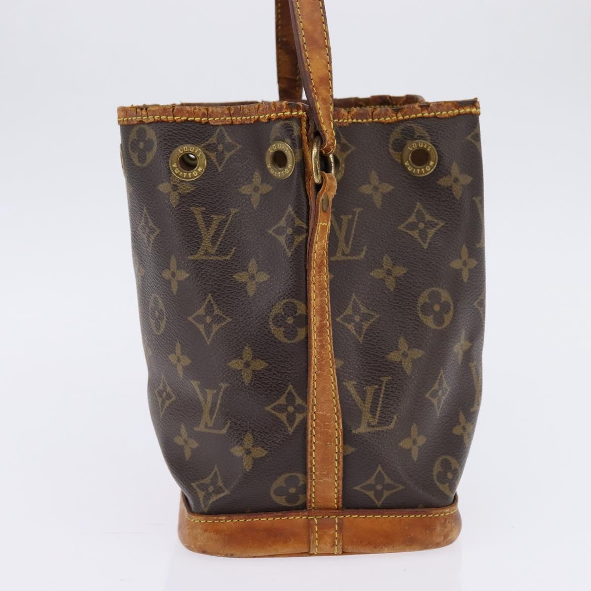 LOUIS VUITTON Monogram Mini Noe Hand Bag M42227 LV Auth 145392