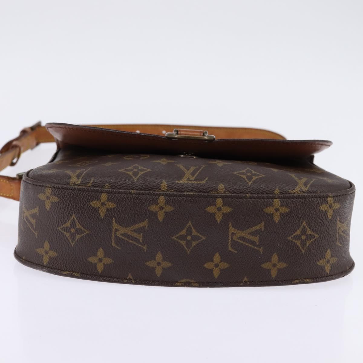 LOUIS VUITTON Monogram Saint Cloud GM Shoulder Bag M51242 LV Auth 145393