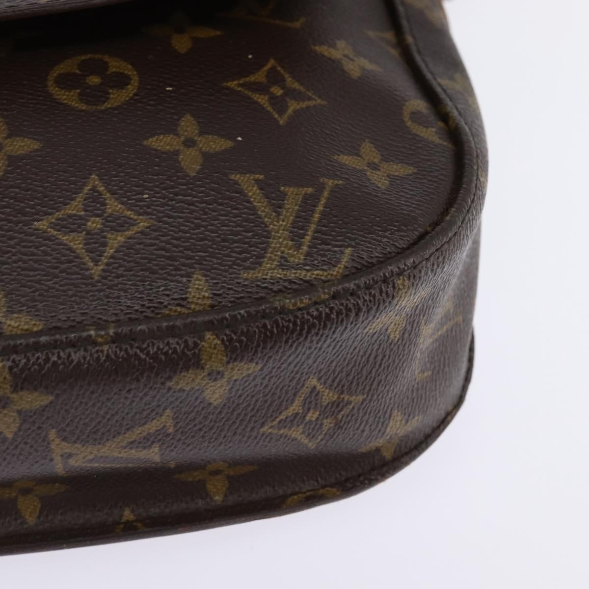 LOUIS VUITTON Monogram Saint Cloud GM Shoulder Bag M51242 LV Auth 145394