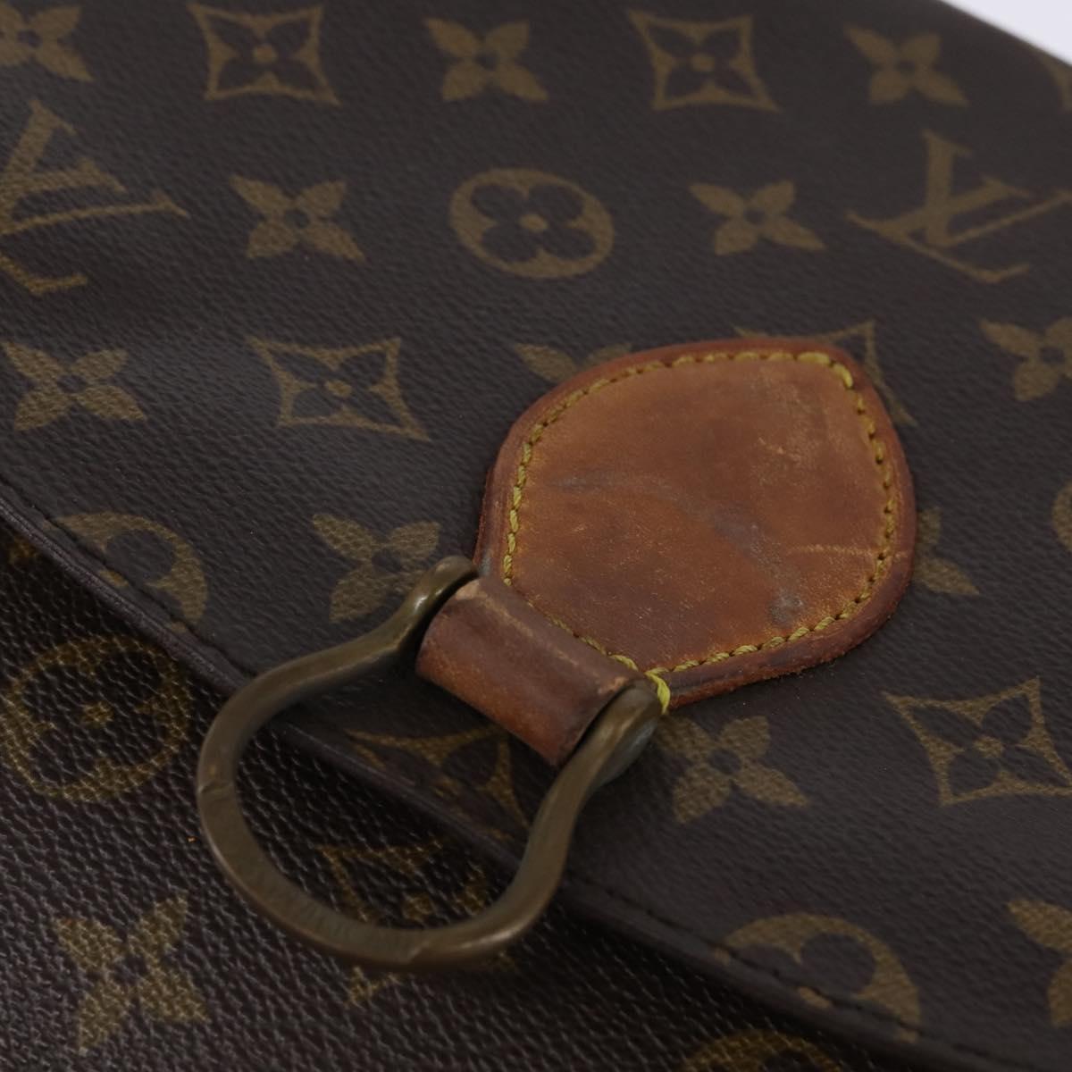 LOUIS VUITTON Monogram Saint Cloud GM Shoulder Bag M51242 LV Auth 145394