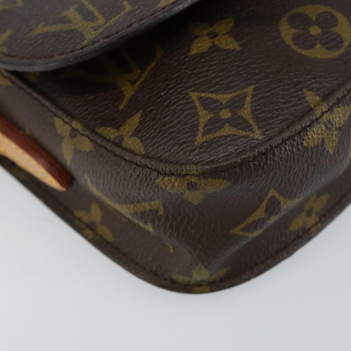 LOUIS VUITTON Monogram Bebe Monogram Saint Cloud Shoulder Bag M51245 Auth 145397