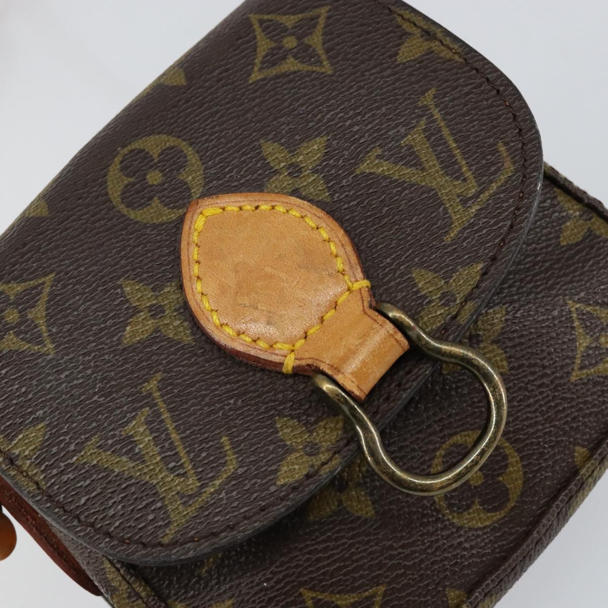 LOUIS VUITTON Monogram Bebe Monogram Saint Cloud Shoulder Bag M51245 Auth 145397