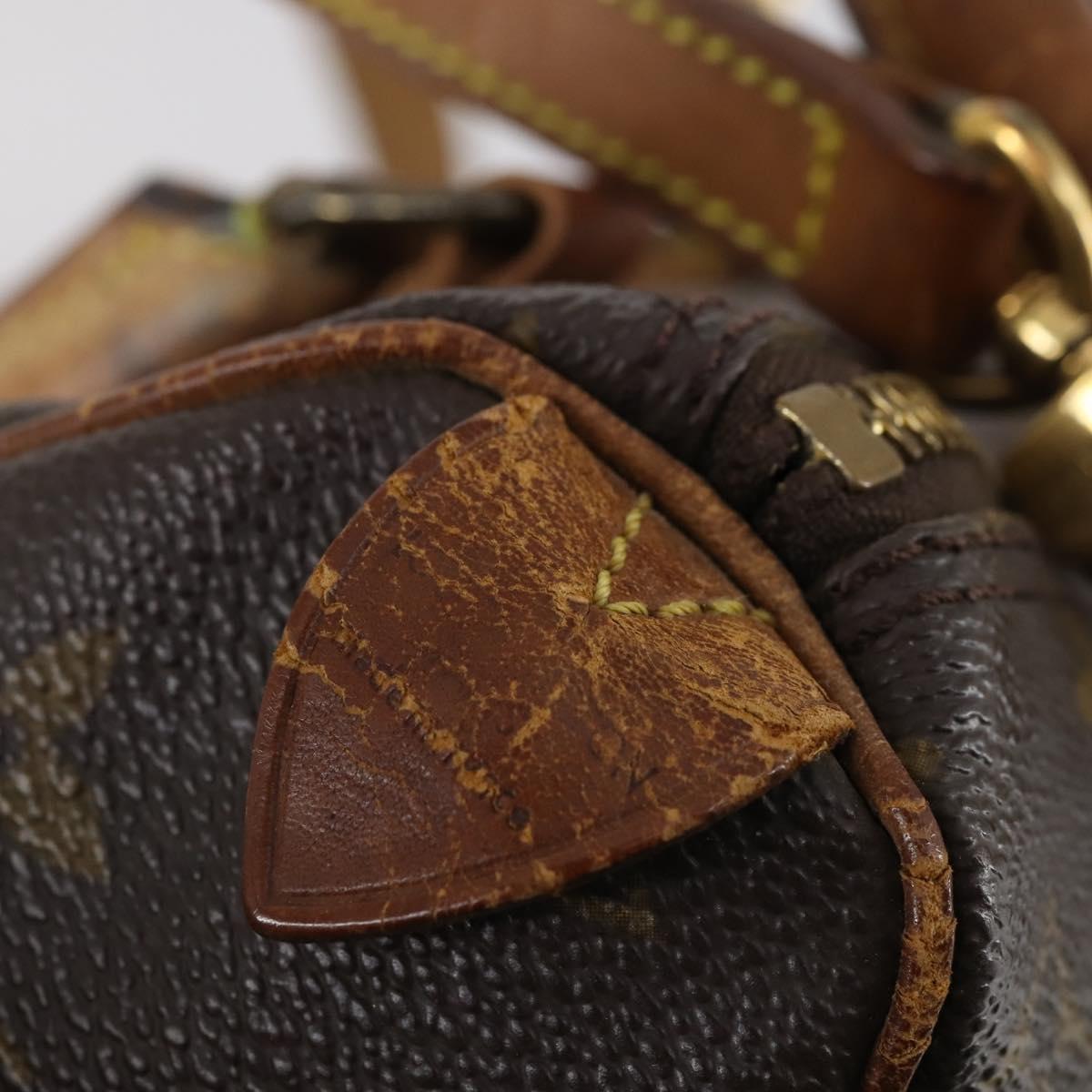 LOUIS VUITTON Monogram Mini Speedy Bandouliere Japon 88 Bag M99014 Auth 145399
