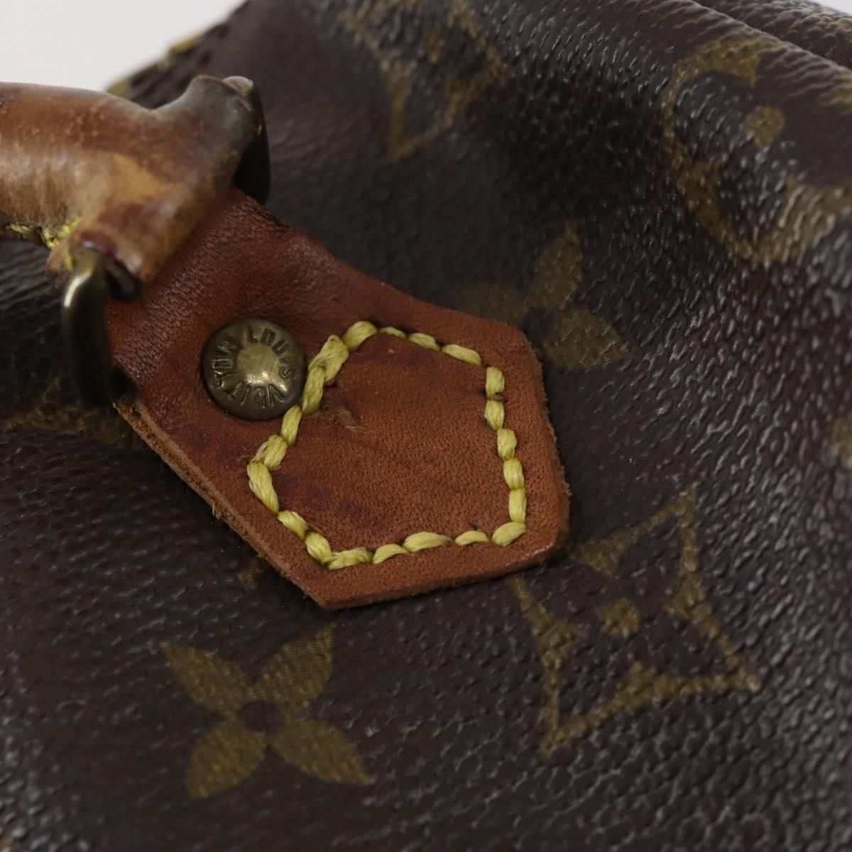 LOUIS VUITTON Monogram Mini Speedy Bandouliere Japon 88 Bag M99014 Auth 145399