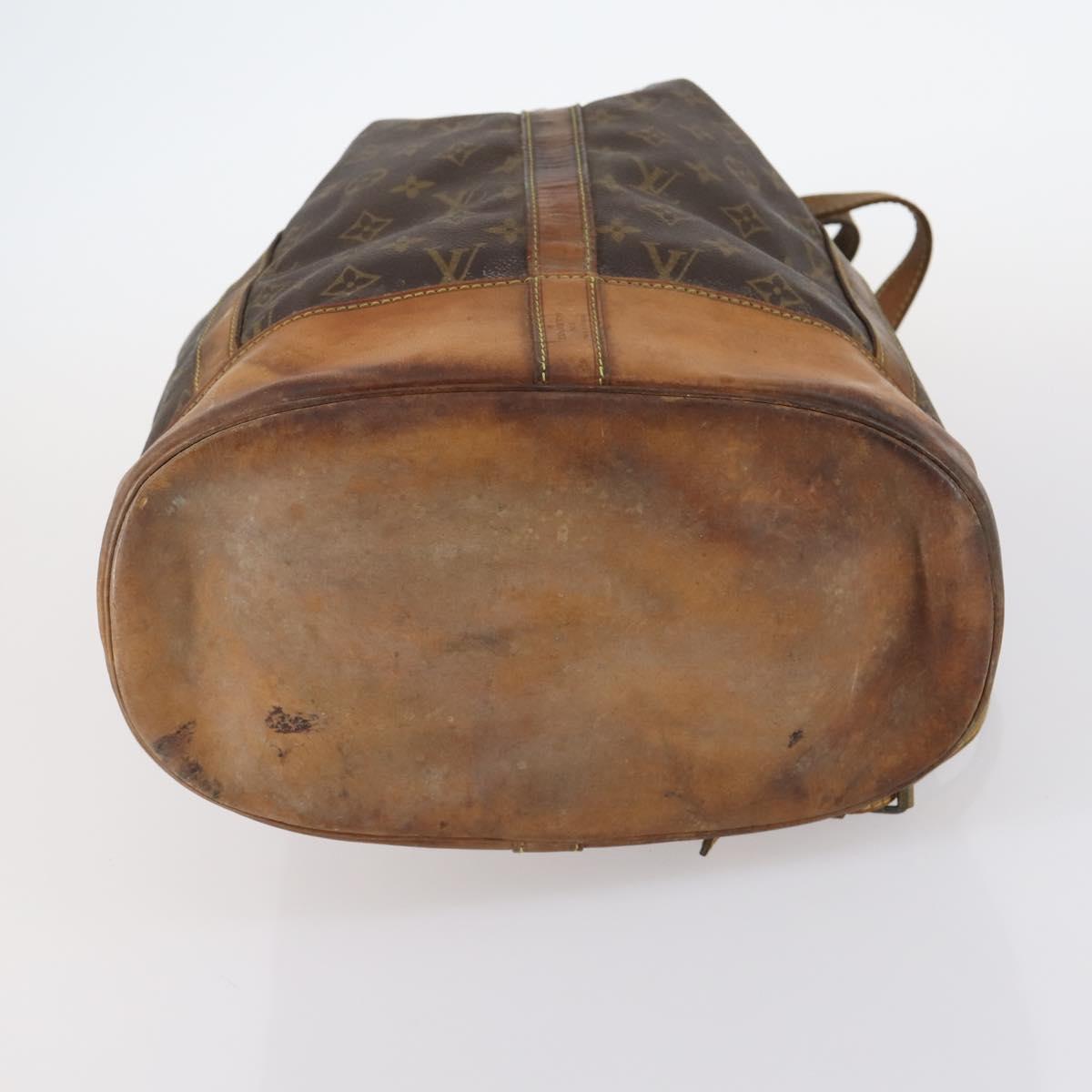 LOUIS VUITTON Monogram Randonnee GM Shoulder Bag M42244 LV Auth 145402