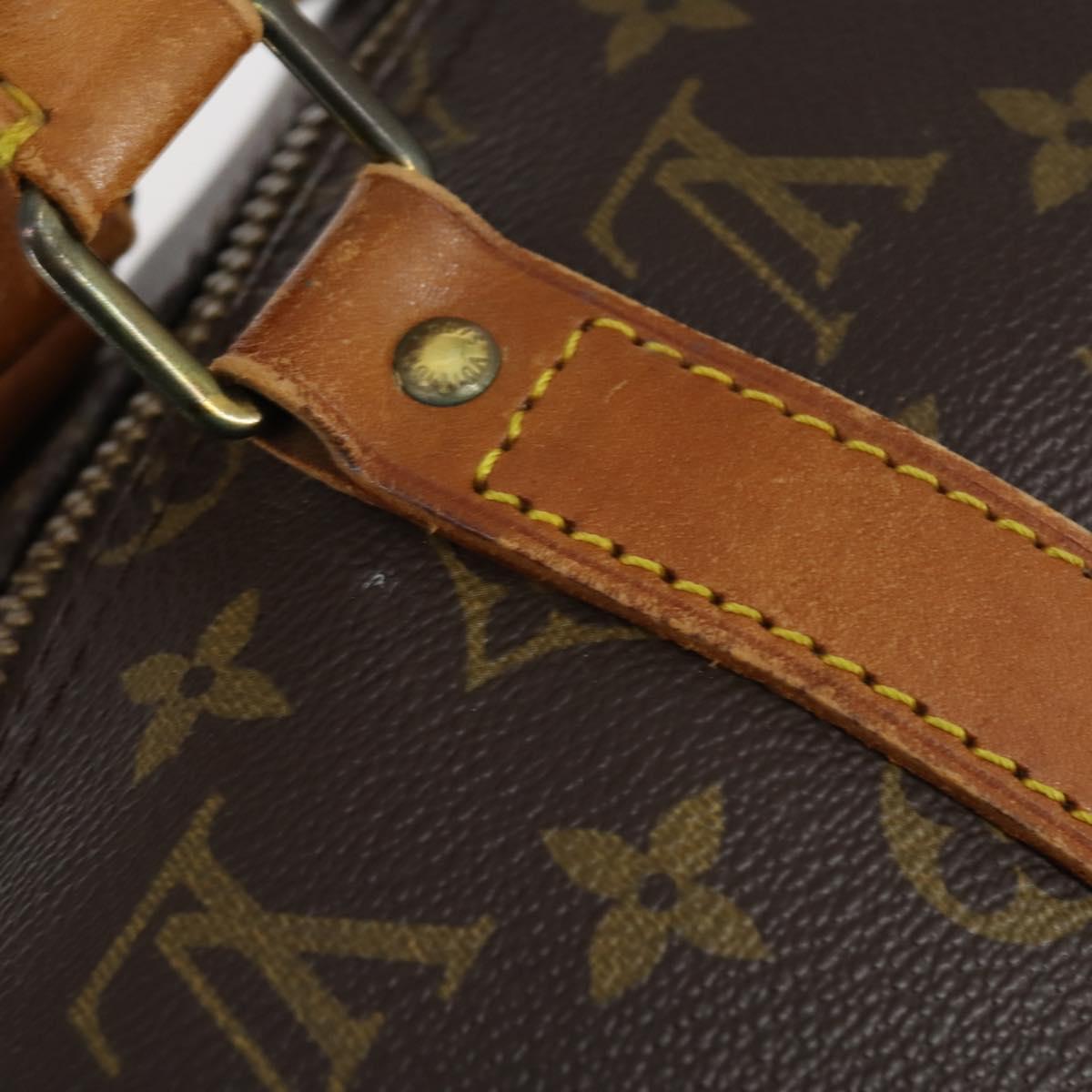 LOUIS VUITTON Monogram Keepall 50 Boston Bag M41426 LV Auth 145407