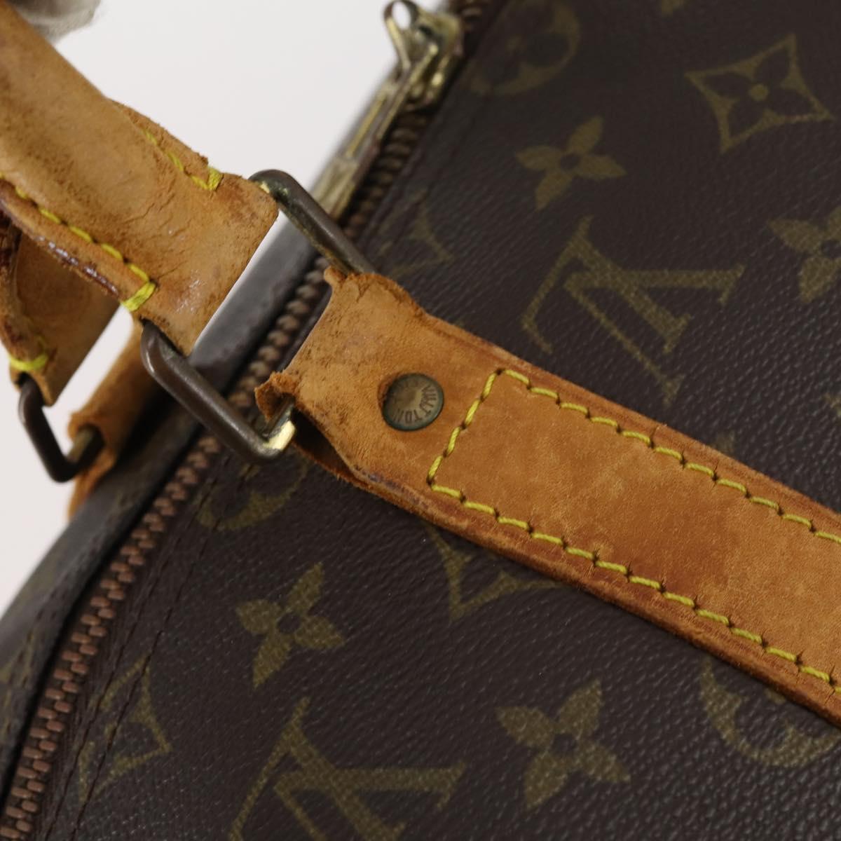LOUIS VUITTON Monogram Keepall 50 Boston Bag M41426 LV Auth 145408