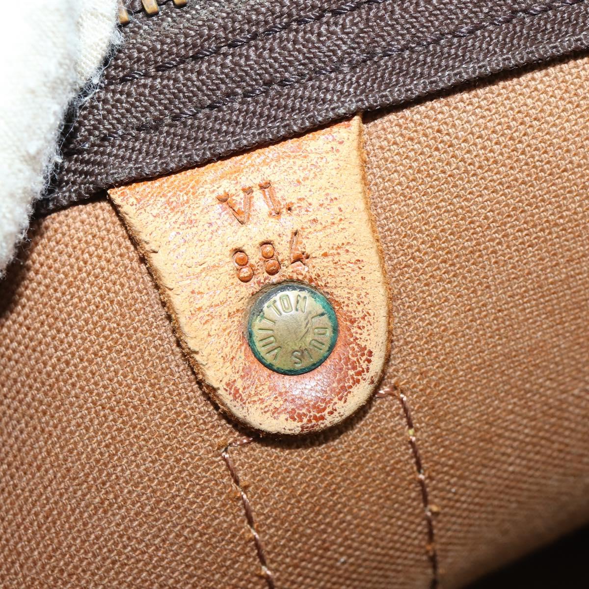 LOUIS VUITTON Monogram Keepall 50 Boston Bag M41426 LV Auth 145408