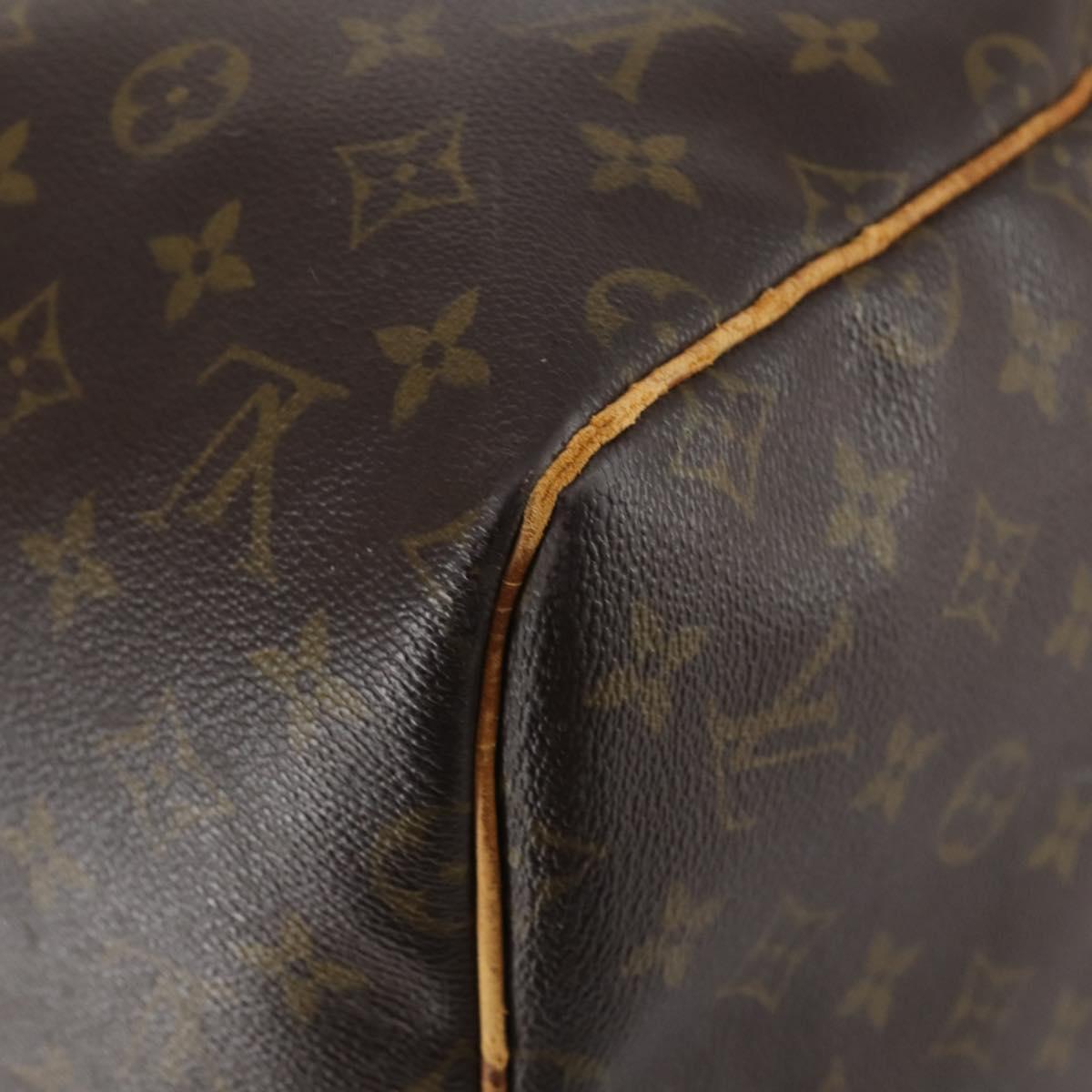 LOUIS VUITTON Monogram Keepall 55 Boston Bag M41424 LV Auth 145409