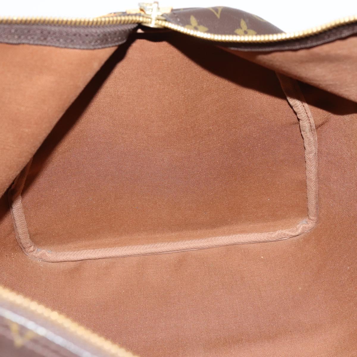 LOUIS VUITTON Monogram Keepall 55 Boston Bag M41424 LV Auth 145409