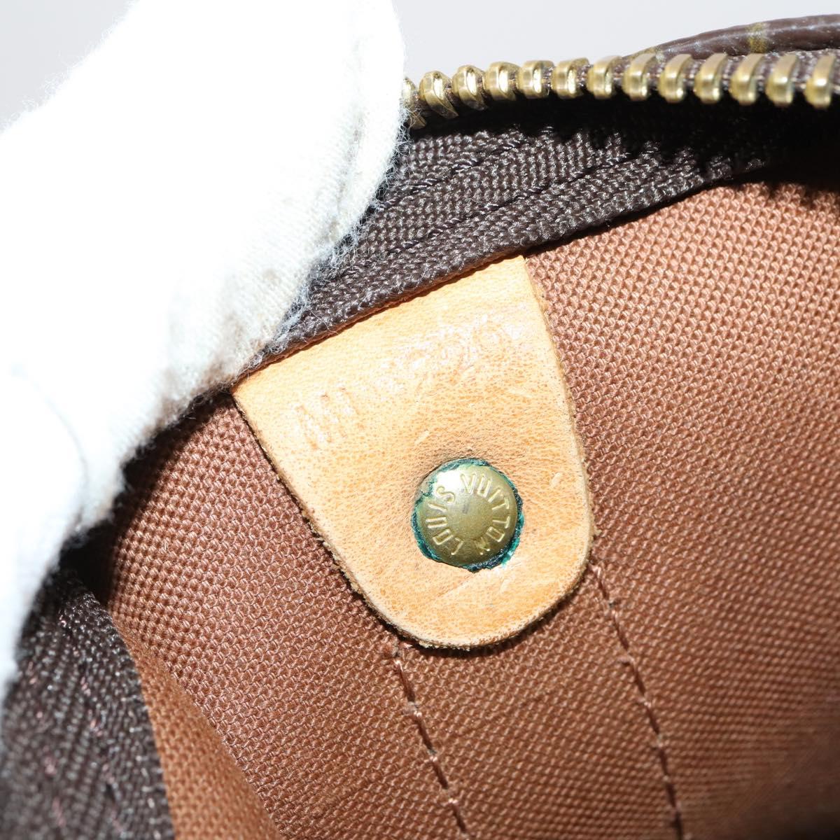 LOUIS VUITTON Monogram Keepall 55 Boston Bag M41424 LV Auth 145409