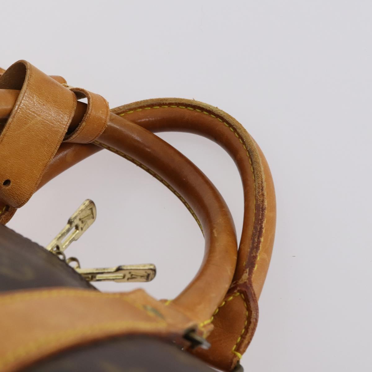 LOUIS VUITTON Monogram Keepall 55 Boston Bag M41424 LV Auth 145409