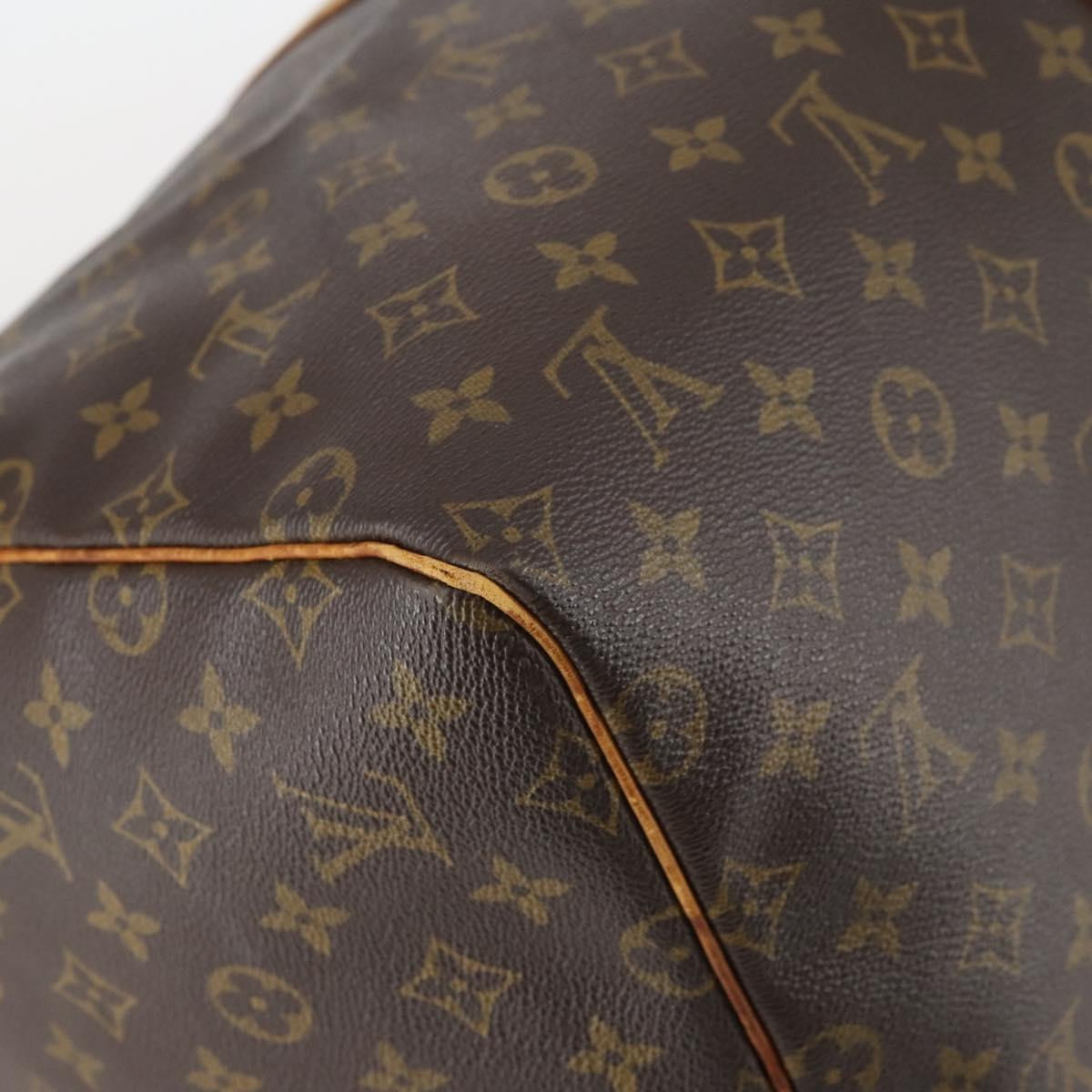 LOUIS VUITTON Monogram Keepall 55 Boston Bag M41424 LV Auth 145410