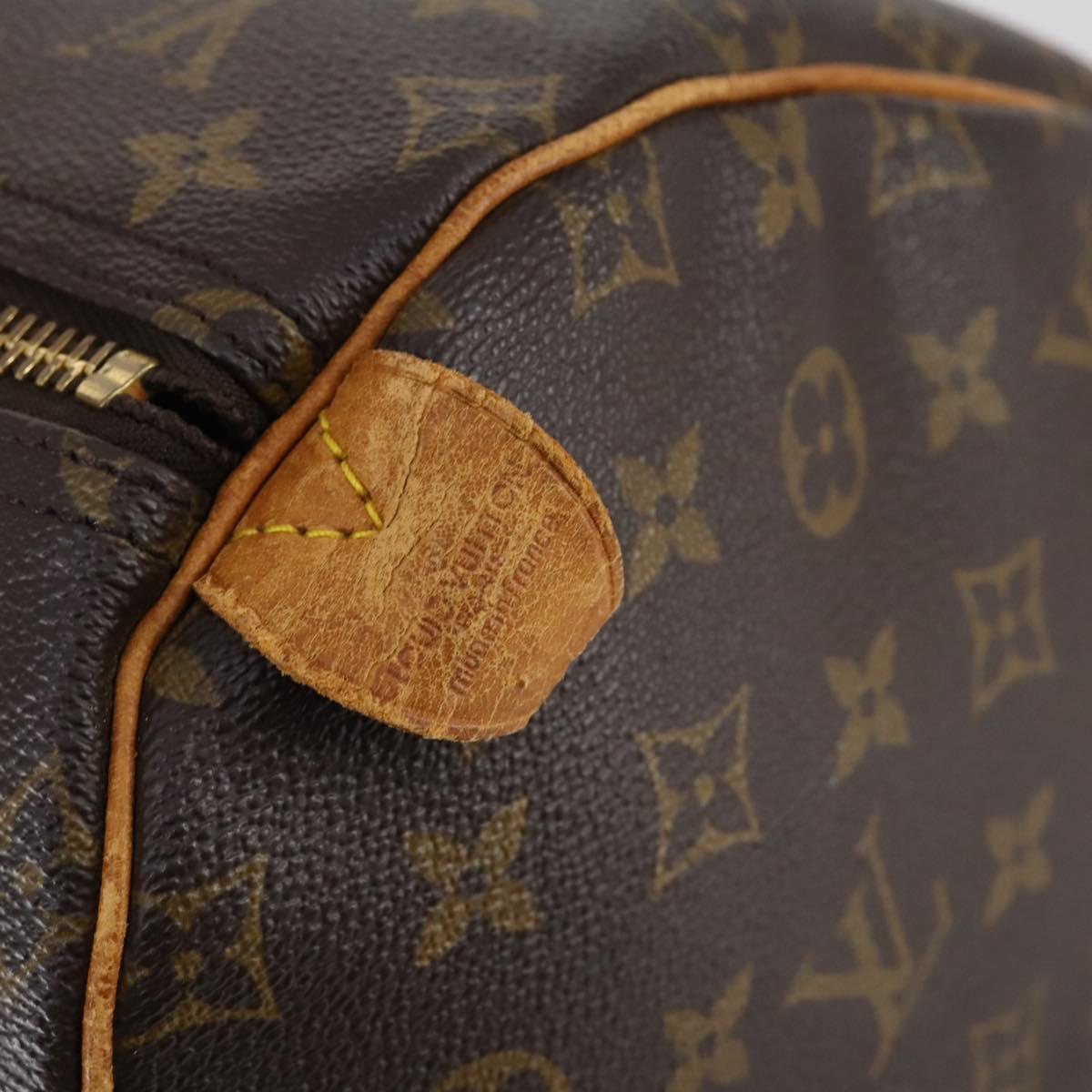 LOUIS VUITTON Monogram Keepall 55 Boston Bag M41424 LV Auth 145410