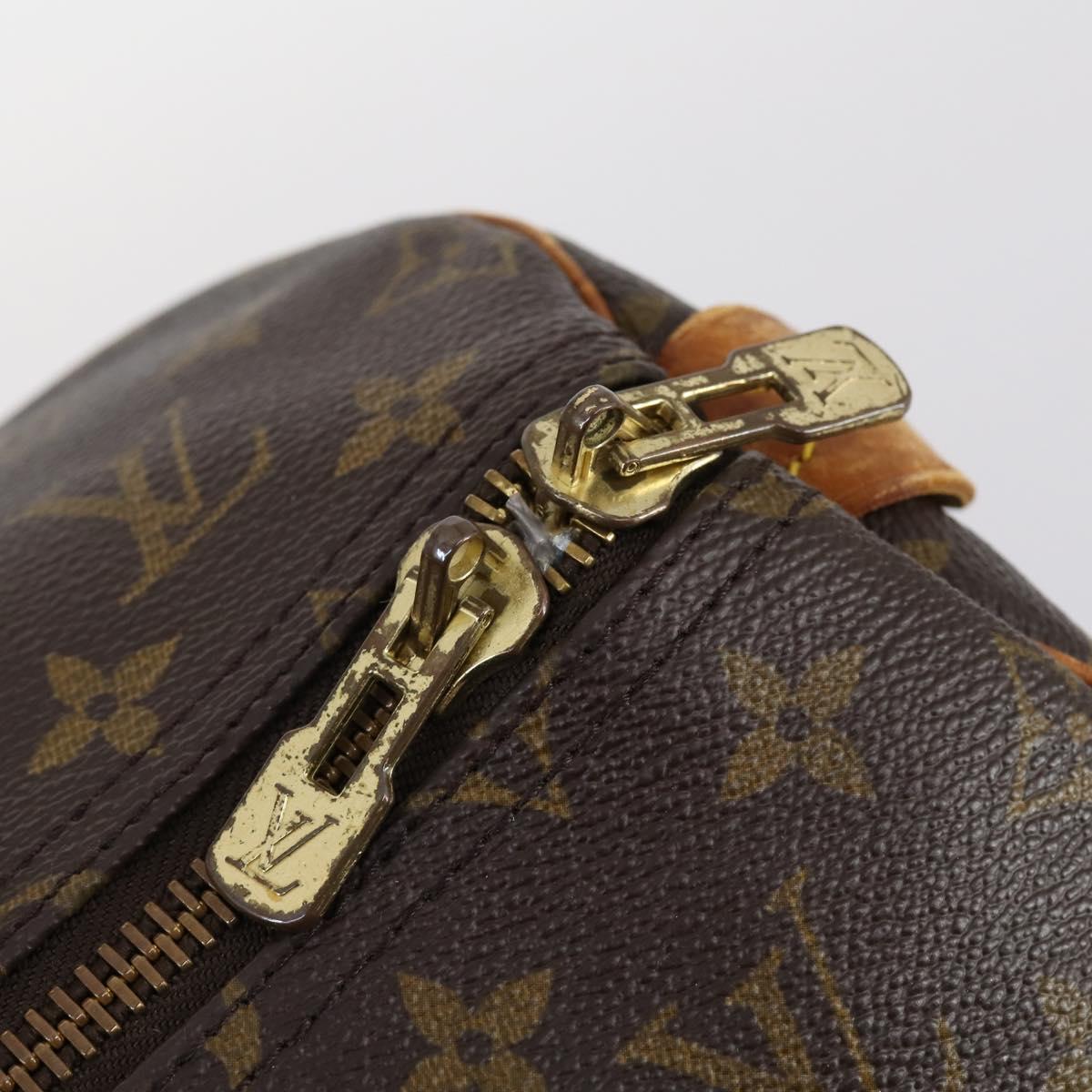 LOUIS VUITTON Monogram Keepall 55 Boston Bag M41424 LV Auth 145410
