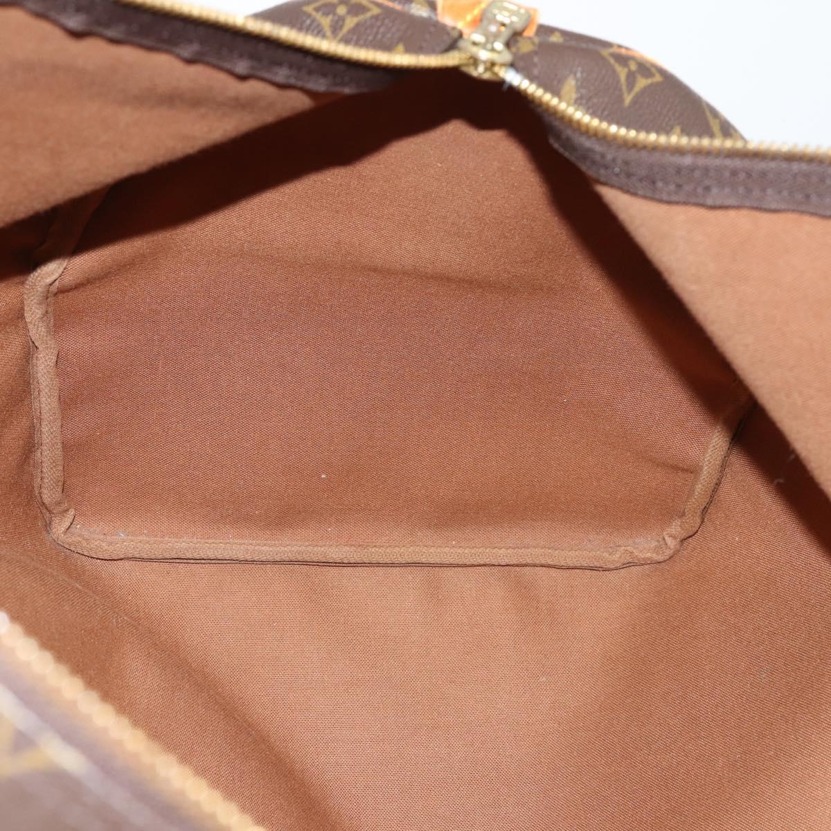 LOUIS VUITTON Monogram Keepall 55 Boston Bag M41424 LV Auth 145410