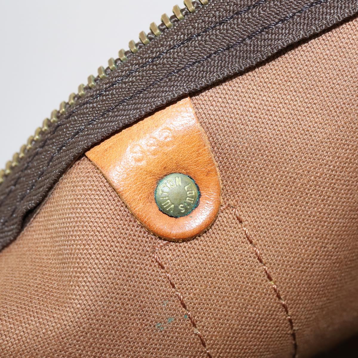 LOUIS VUITTON Monogram Keepall 55 Boston Bag M41424 LV Auth 145410