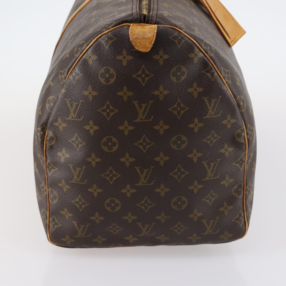 LOUIS VUITTON Monogram Keepall 55 Boston Bag M41424 LV Auth 145410