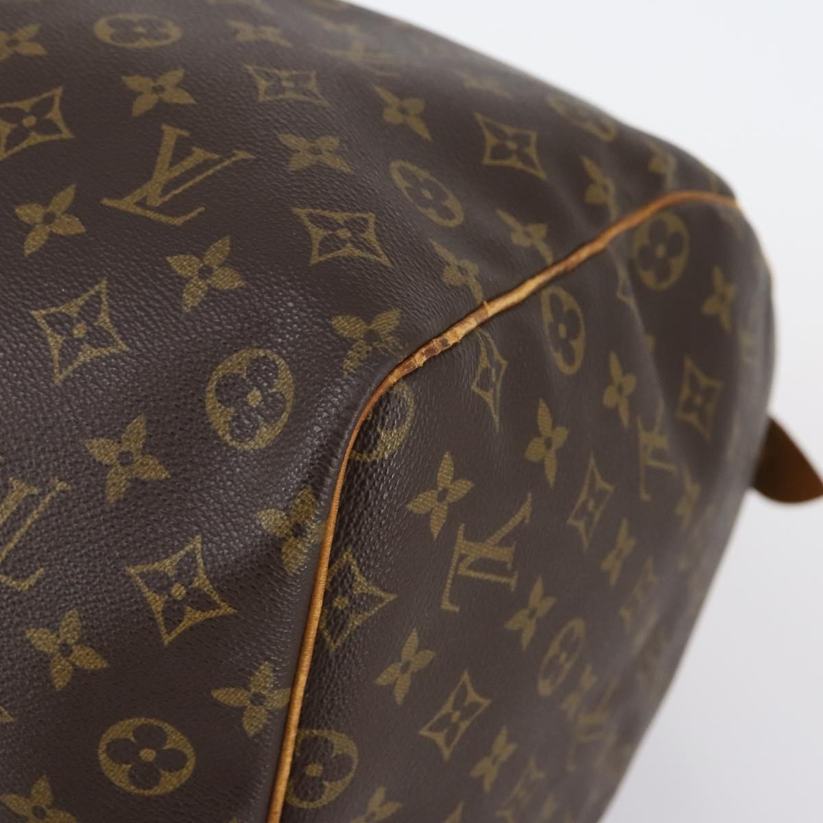 LOUIS VUITTON Monogram Keepall 60 Boston Bag M41422 LV Auth 145411