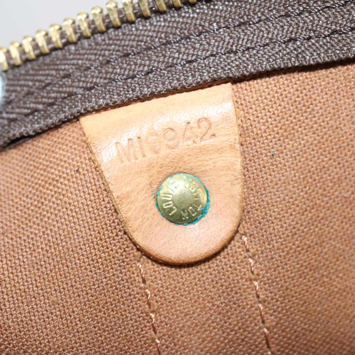 LOUIS VUITTON Monogram Keepall 60 Boston Bag M41422 LV Auth 145411