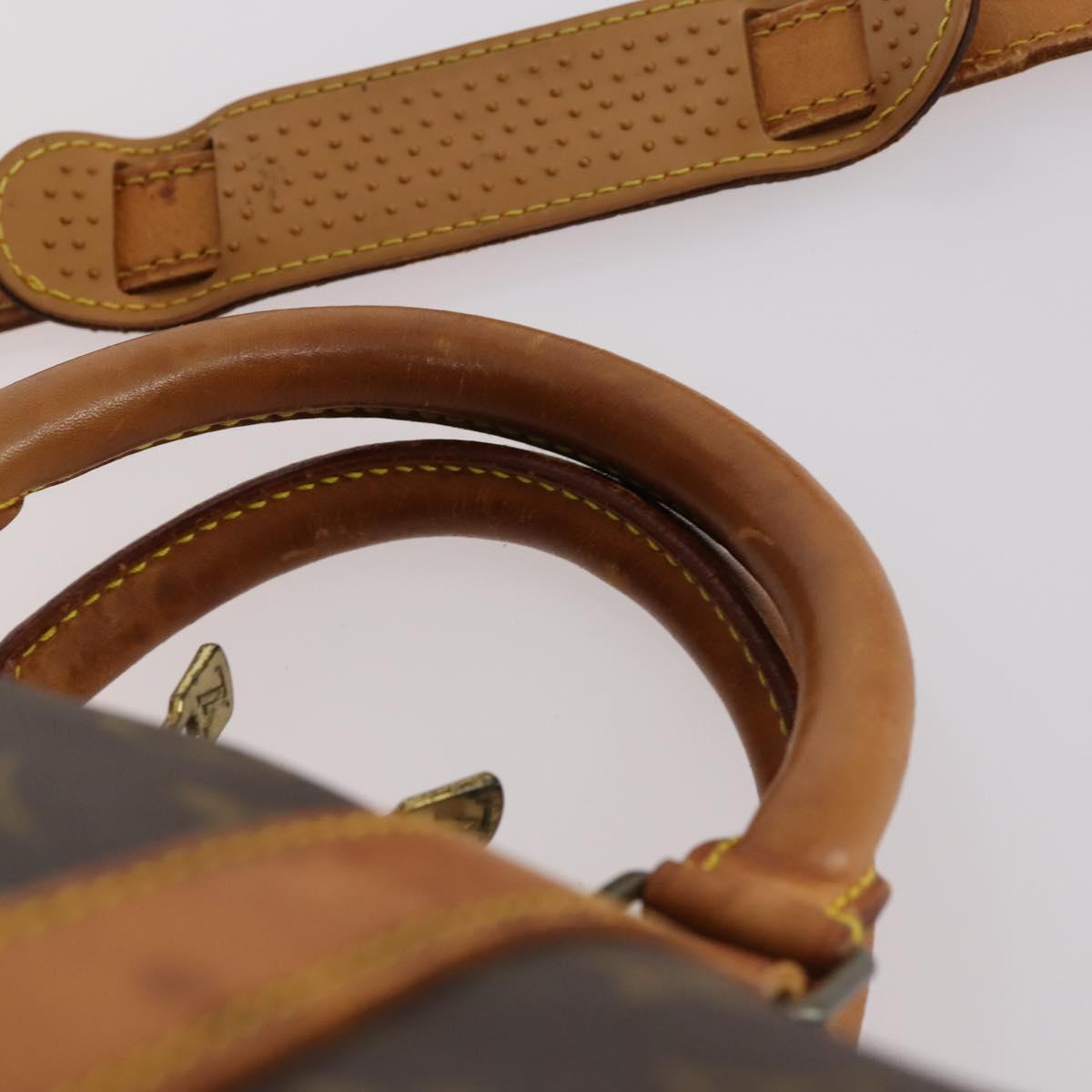 LOUIS VUITTON Monogram Keepall Bandouliere 60 Boston Bag M41412 LV Auth 145413