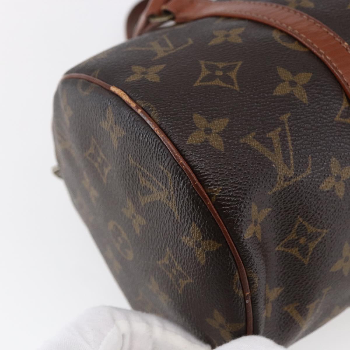 LOUIS VUITTON Monogram Papillon 30 Hand Bag M51385 LV Auth 145420