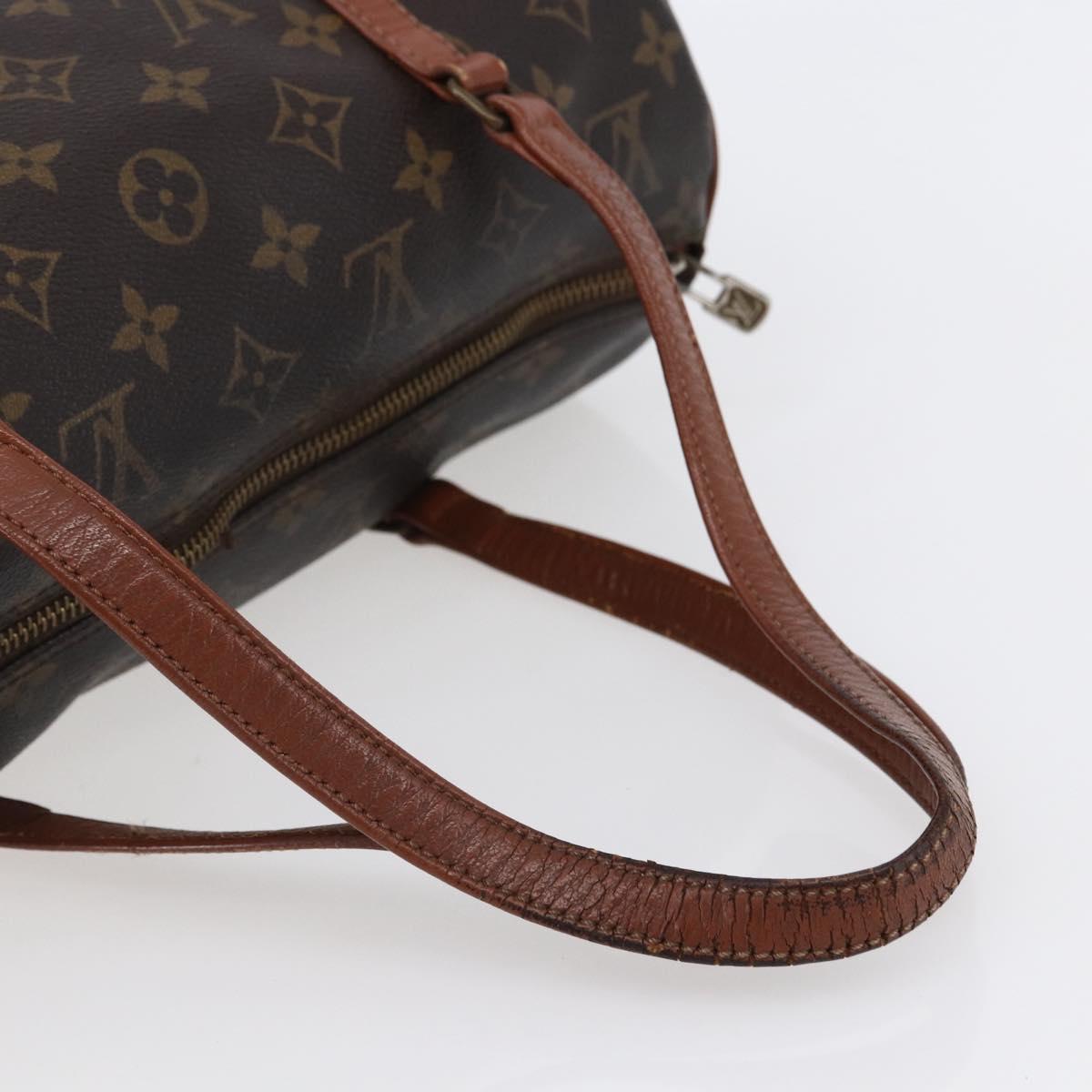 LOUIS VUITTON Monogram Papillon 30 Hand Bag M51385 LV Auth 145420
