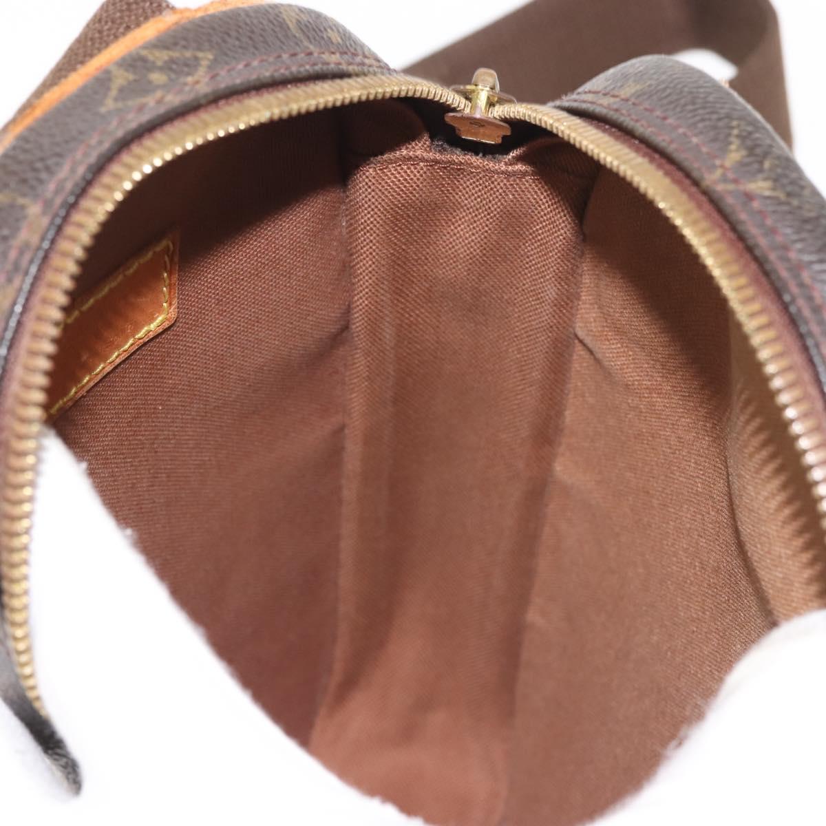 LOUIS VUITTON Monogram Pochette Gange Shoulder Bag M51870 LV Auth 145424