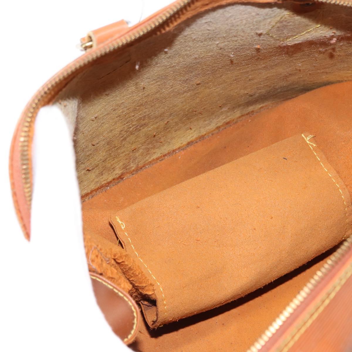 LOUIS VUITTON Epi Alma Hand Bag Zipangu Gold M52148 LV Auth 145431