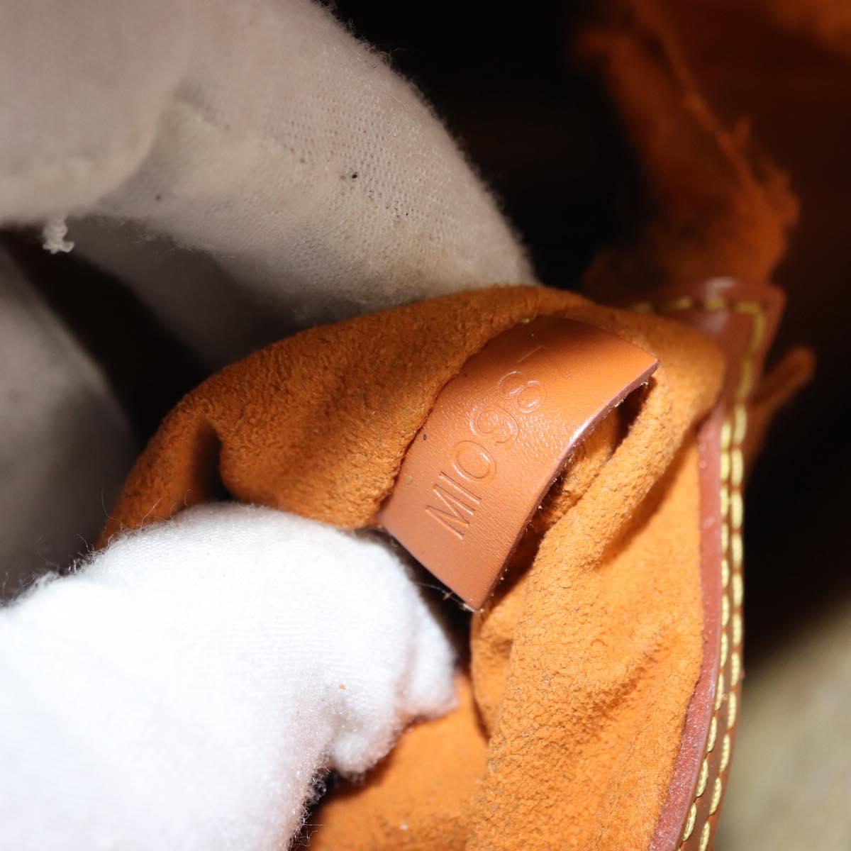 LOUIS VUITTON Epi Alma Hand Bag Zipangu Gold M52148 LV Auth 145431