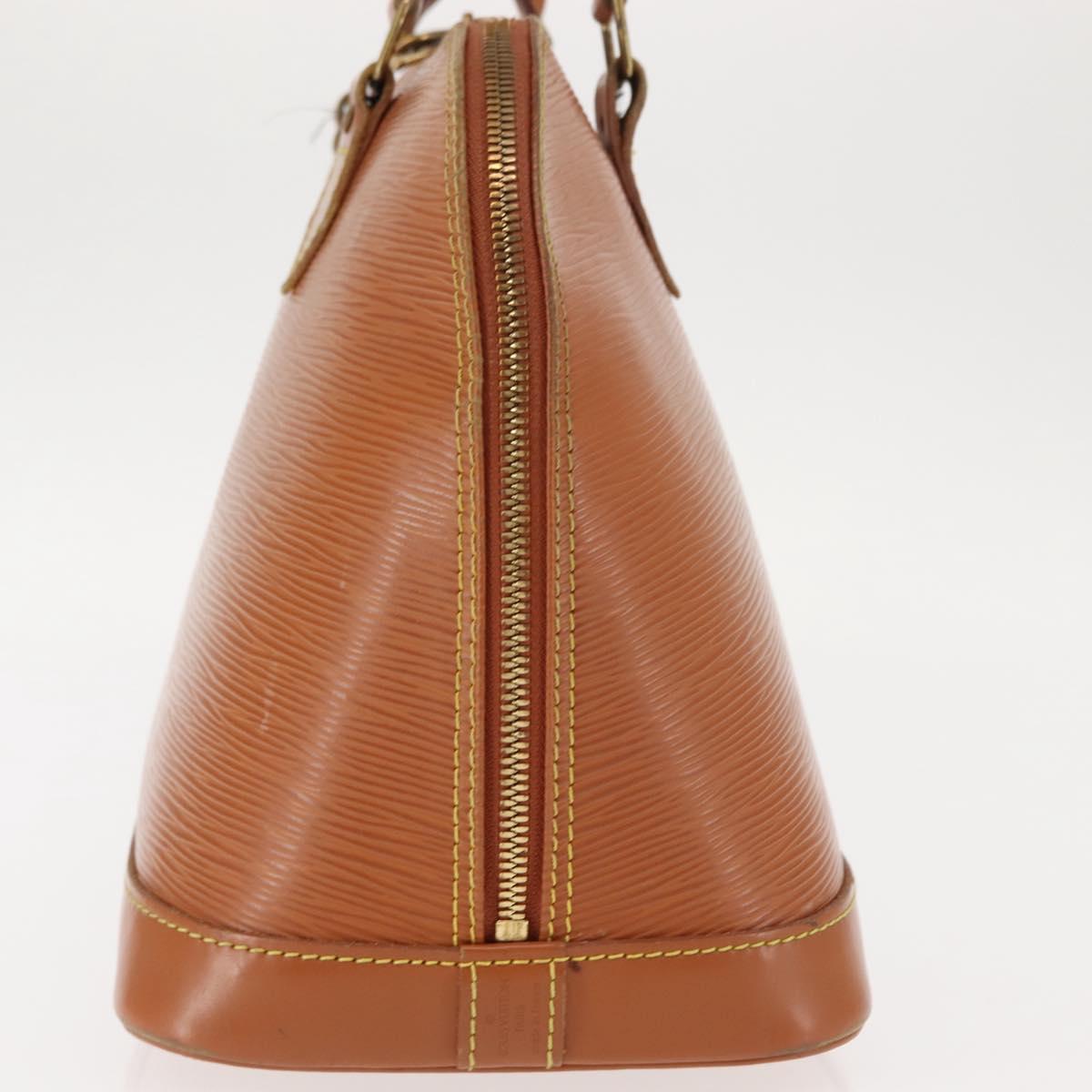 LOUIS VUITTON Epi Alma Hand Bag Zipangu Gold M52148 LV Auth 145431