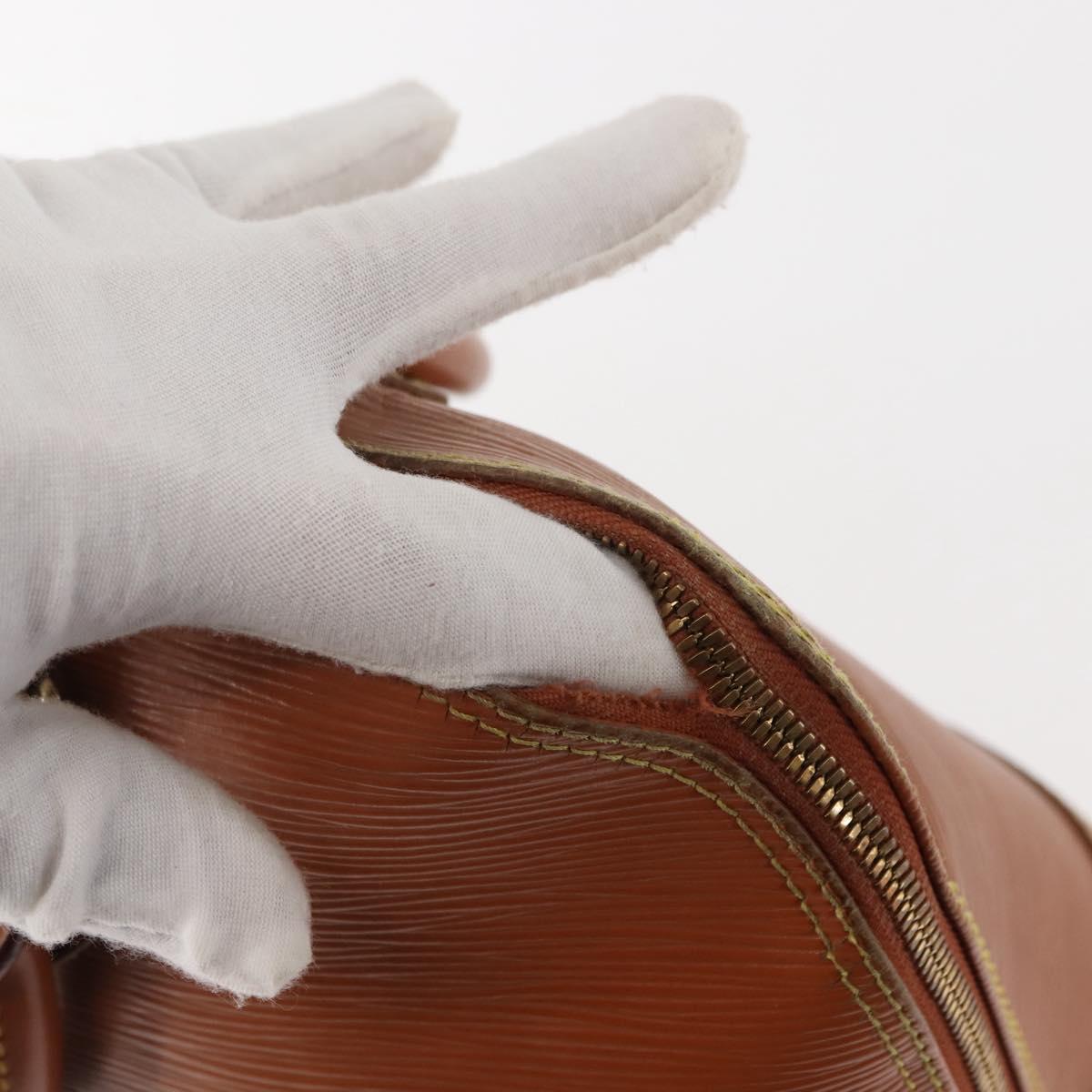 LOUIS VUITTON Epi Alma Hand Bag Zipangu Gold M52148 LV Auth 145431