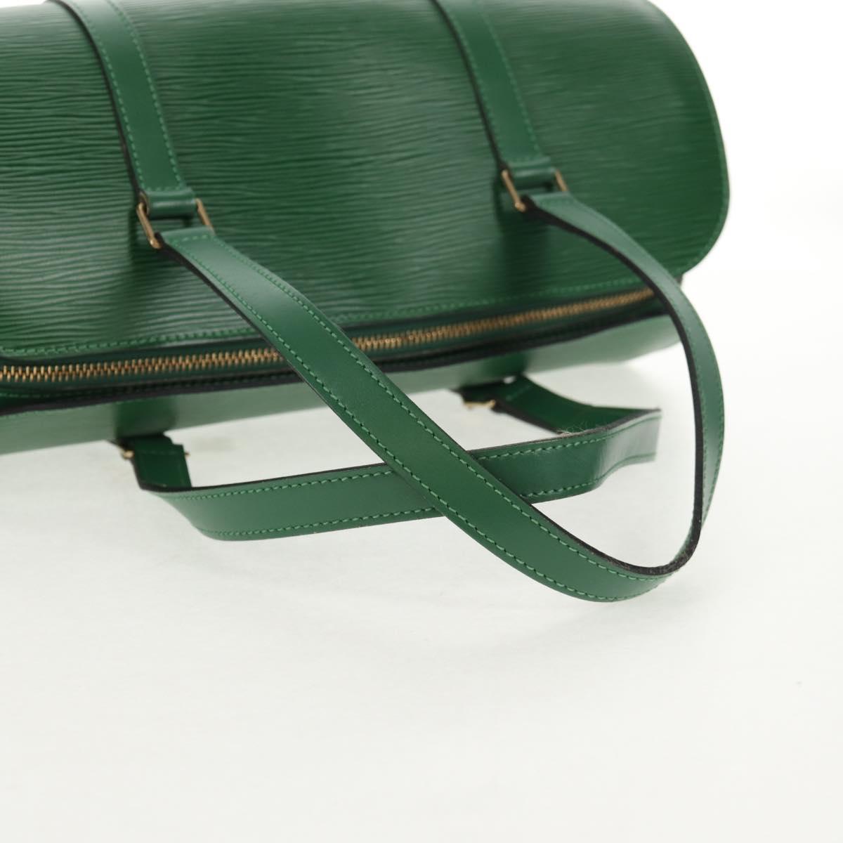 LOUIS VUITTON Epi Soufflot Hand Bag Green M52224 LV Auth 145438V