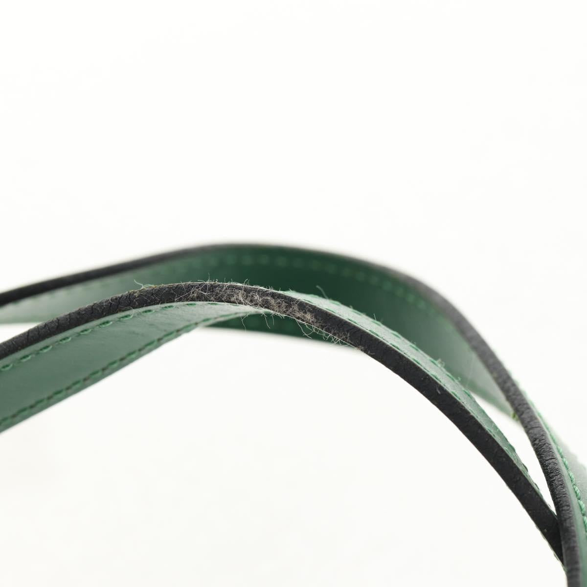 LOUIS VUITTON Epi Soufflot Hand Bag Green M52224 LV Auth 145438V
