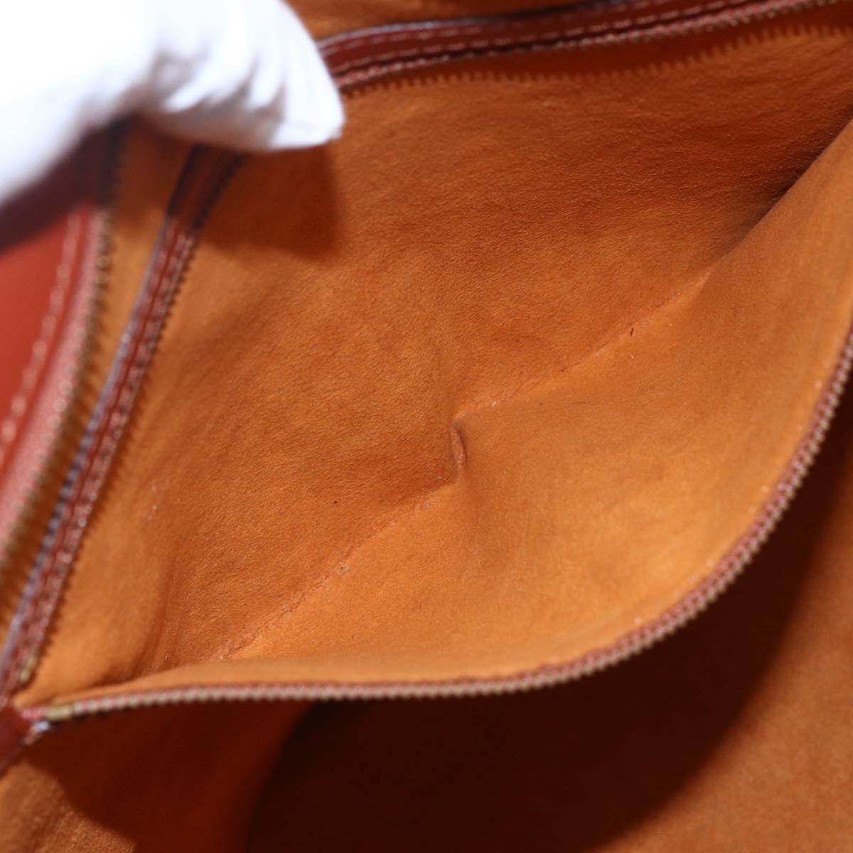 LOUIS VUITTON Epi Saint Jacques Shopping Shoulder Bag Brown M52263 Auth 145439