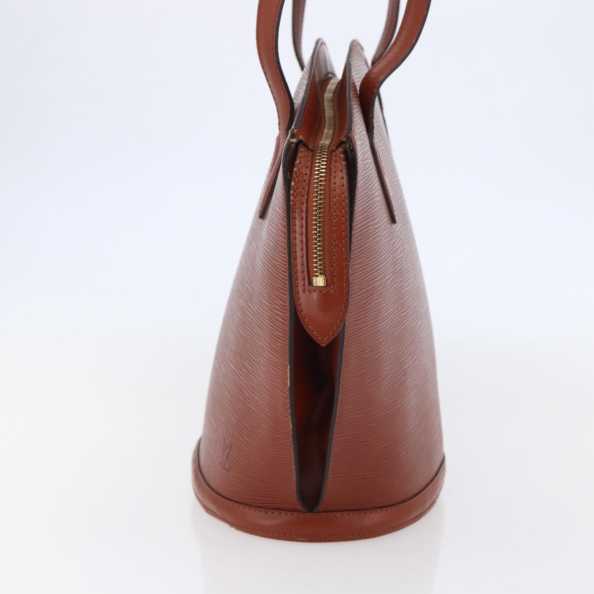 LOUIS VUITTON Epi Saint Jacques Shopping Shoulder Bag Brown M52263 Auth 145439