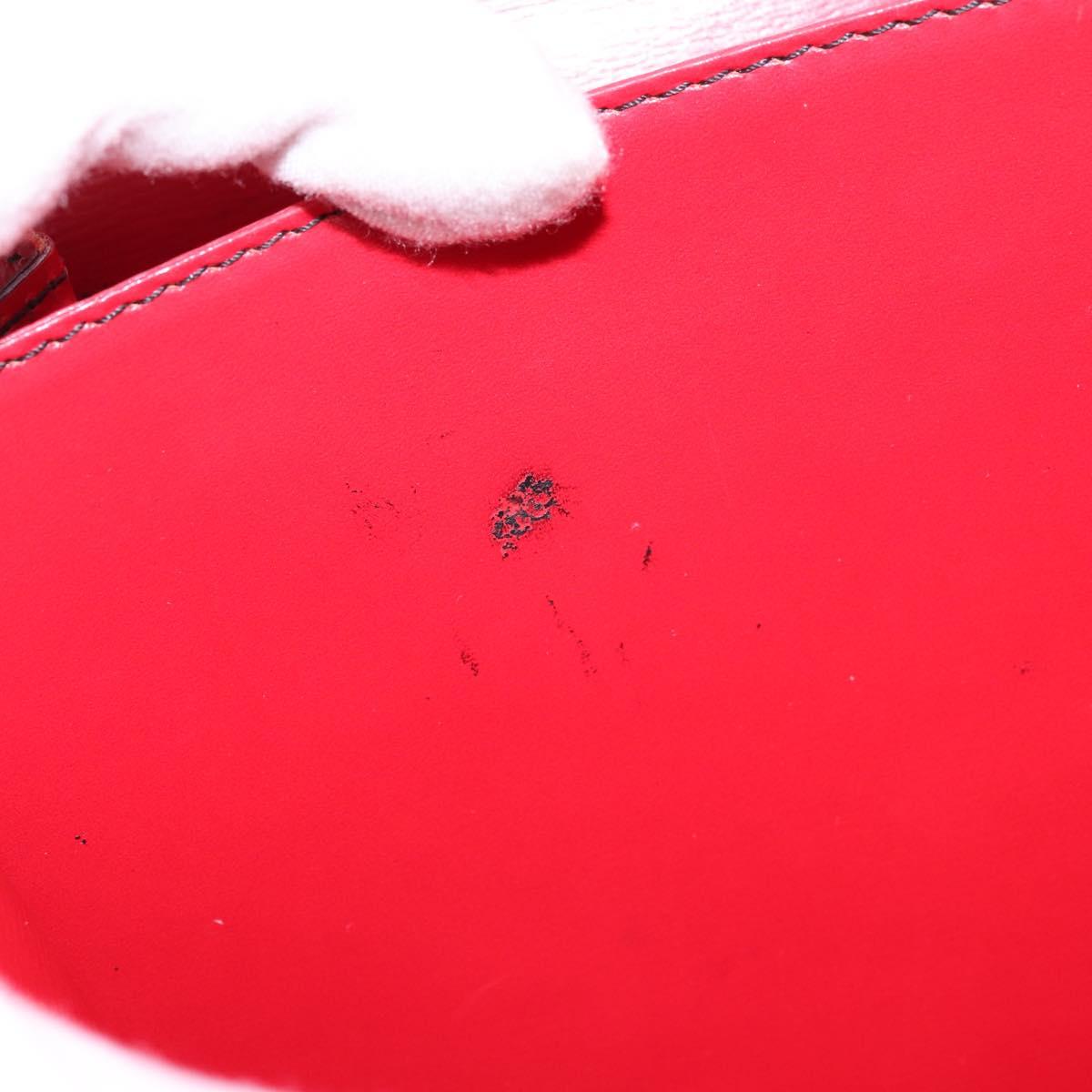 LOUIS VUITTON Epi Free Run Shoulder Bag Red M52407 LV Auth 145442