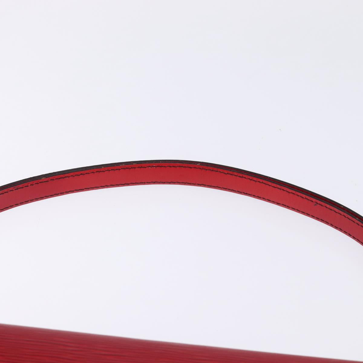 LOUIS VUITTON Epi Free Run Shoulder Bag Red M52407 LV Auth 145442