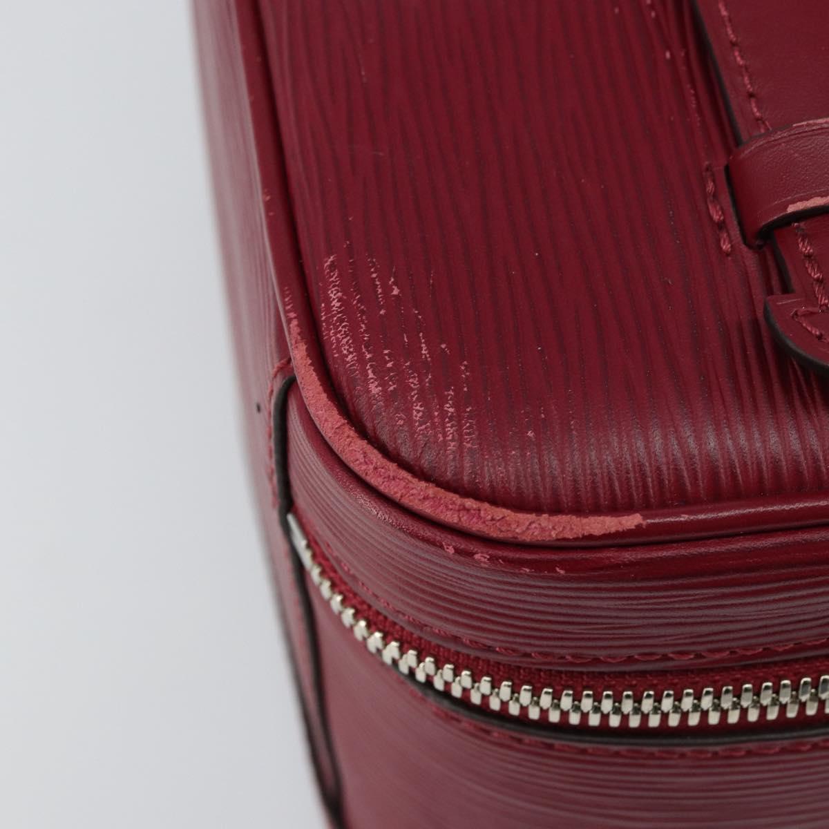 LOUIS VUITTON Epi Nice Mini Hand Bag Fuchsia M53686 LV Auth 145445