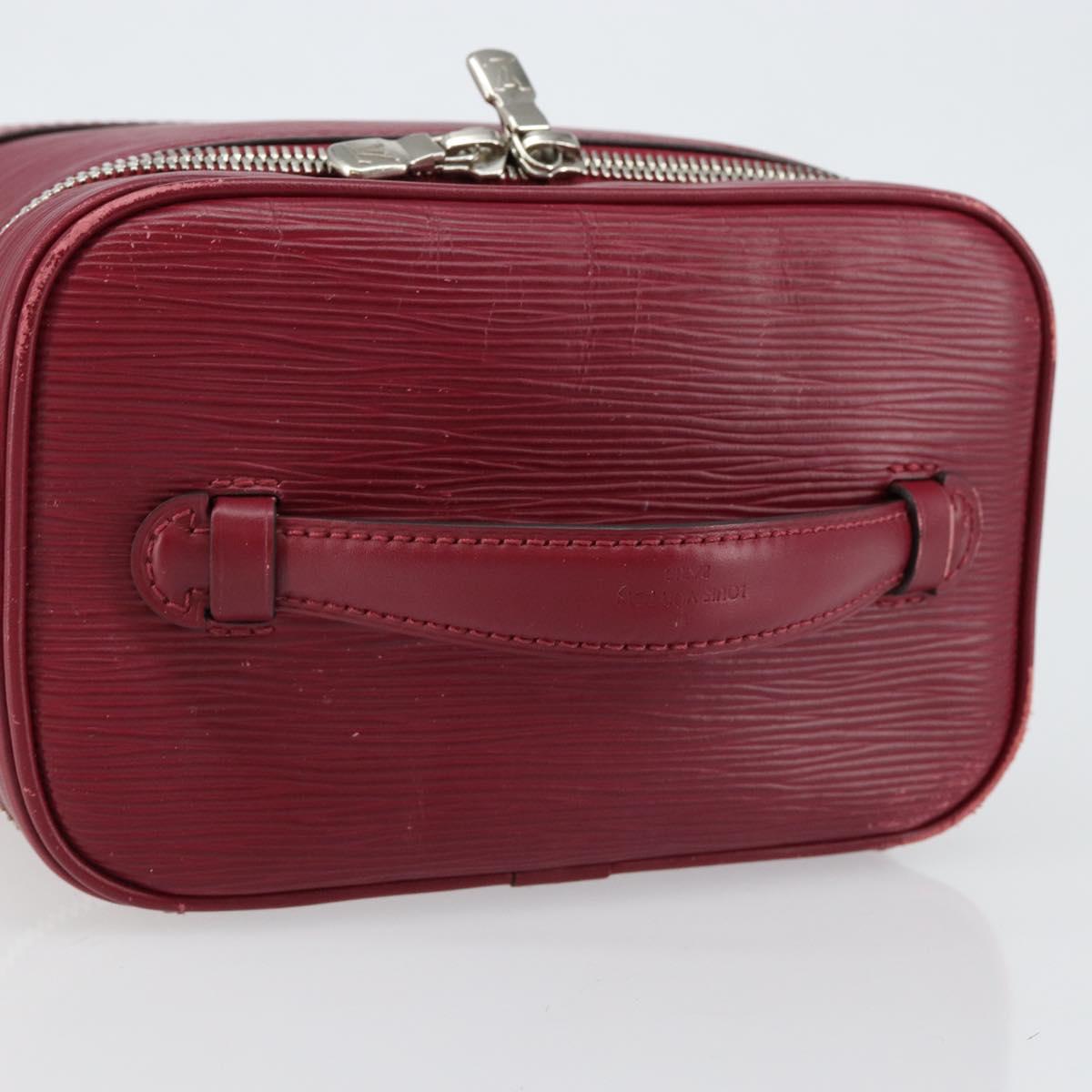 LOUIS VUITTON Epi Nice Mini Hand Bag Fuchsia M53686 LV Auth 145445