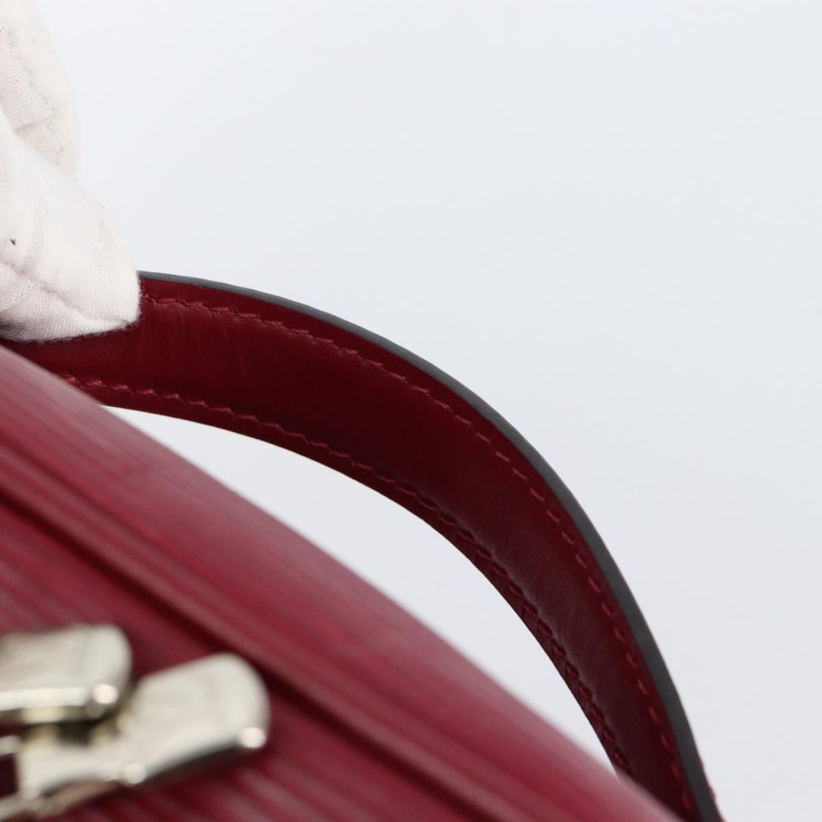 LOUIS VUITTON Epi Nice Mini Hand Bag Fuchsia M53686 LV Auth 145445