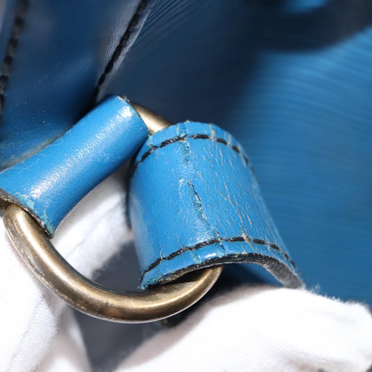 LOUIS VUITTON Epi Noe Shoulder Bag Toledo Blue M44005 LV Auth 145450