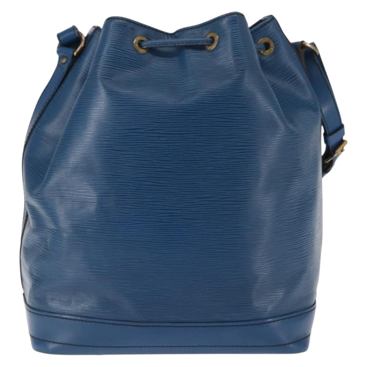 LOUIS VUITTON Epi Noe Shoulder Bag Toledo Blue M44005 LV Auth 145450