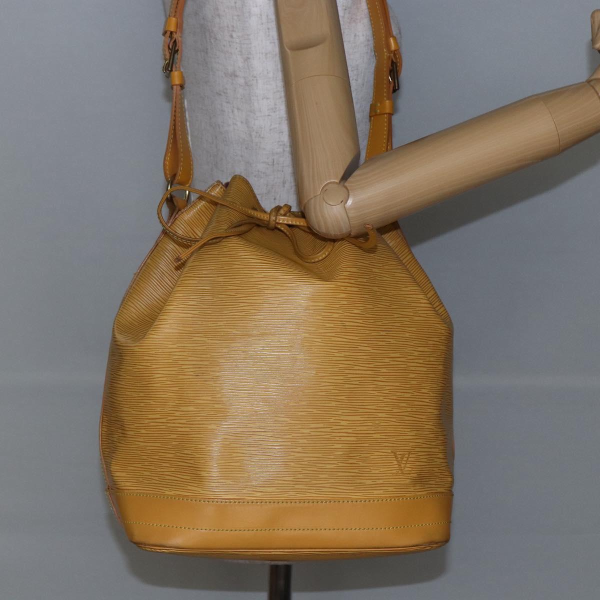 LOUIS VUITTON Epi Noe Shoulder Bag Tassili Yellow M44009 LV Auth 145452