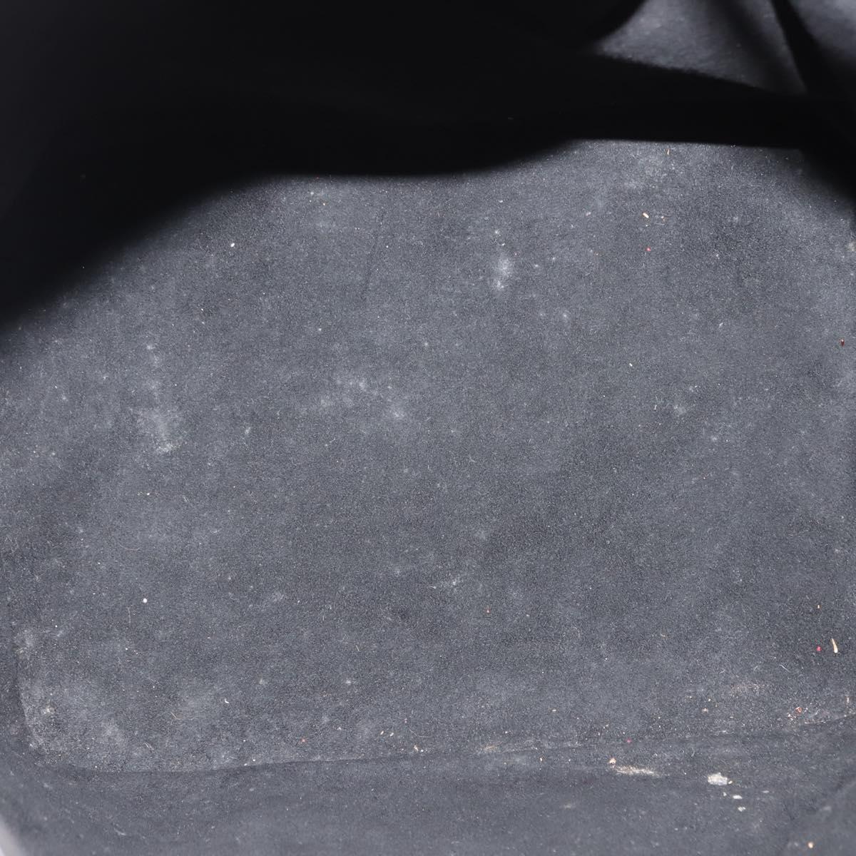 LOUIS VUITTON Epi Noe Shoulder Bag Bicolor Black Red M44017 LV Auth 145455