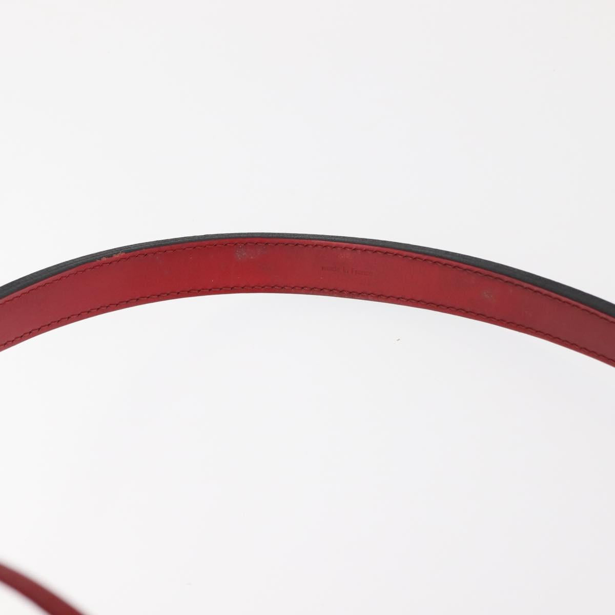 LOUIS VUITTON Epi Noe Shoulder Bag Bicolor Black Red M44017 LV Auth 145455