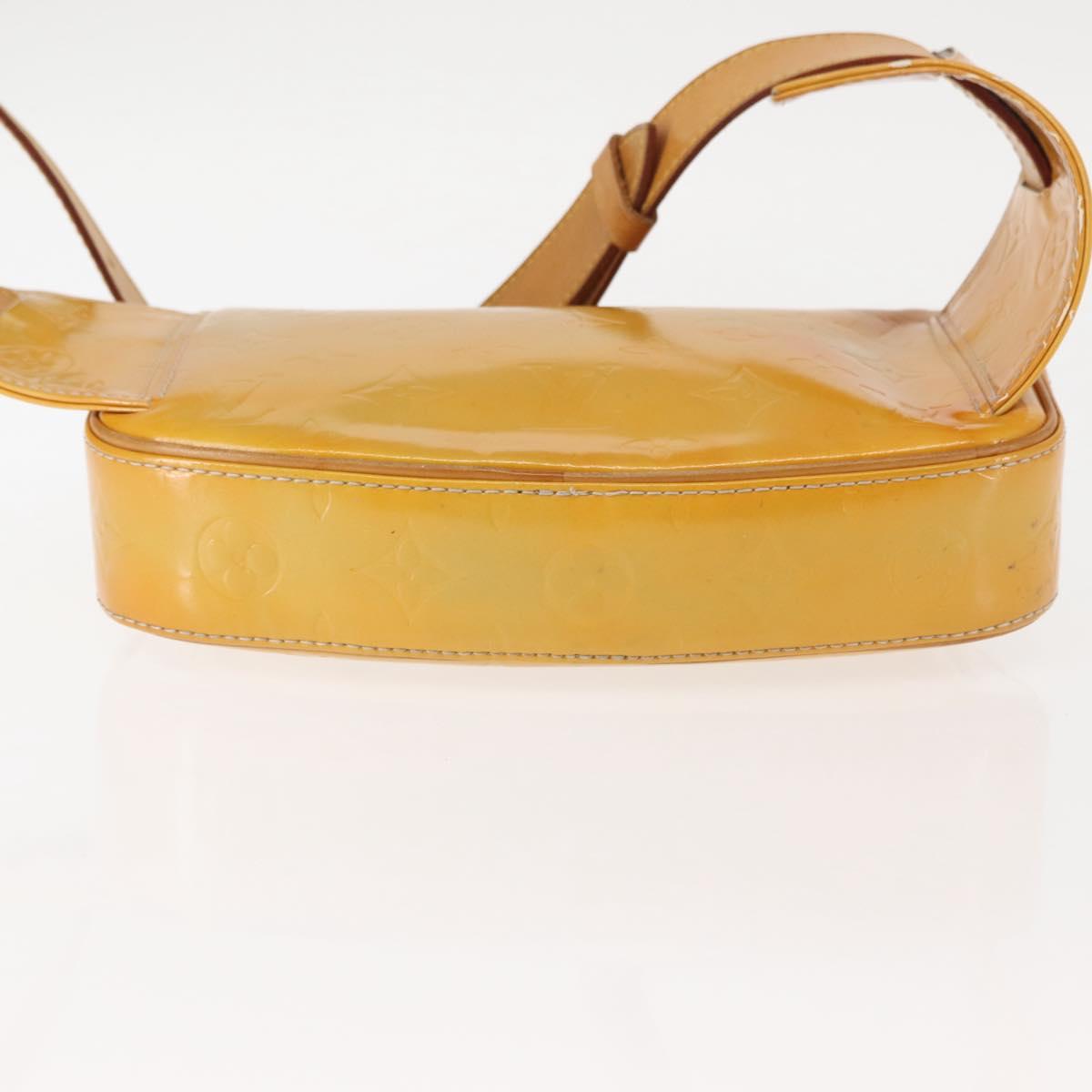 LOUIS VUITTON Monogram Vernis Fulton Waist bag Gris M91041 LV Auth 145461