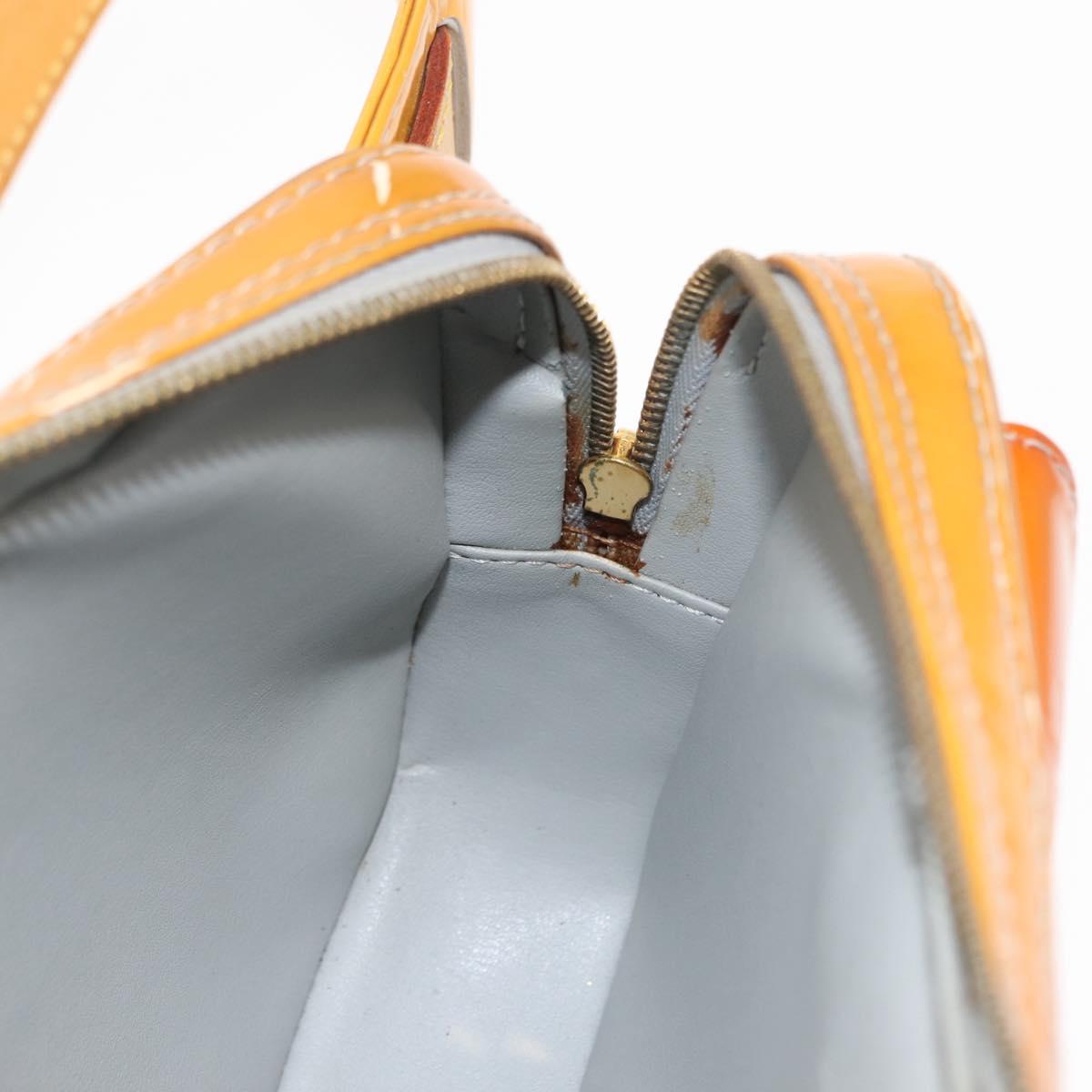 LOUIS VUITTON Monogram Vernis Fulton Waist bag Gris M91041 LV Auth 145461