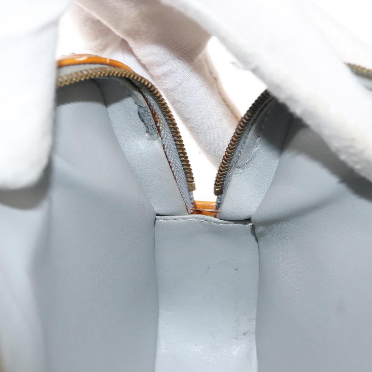 LOUIS VUITTON Monogram Vernis Fulton Waist bag Gris M91041 LV Auth 145461